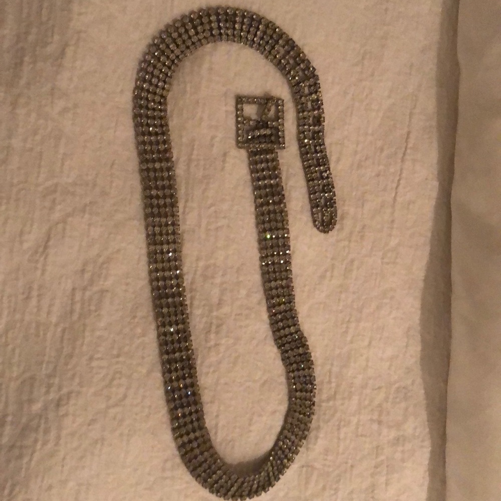 Vintage Rhinestone belt
